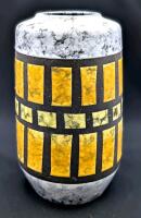 Vintage EAST GERMANY Unsigned Strehla Keramik MCM Vase, 7" Tall, No Chips or Cracks