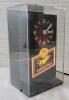 Miller High Life Genuine Draft Electric Bar Clock . Measures 5"&times;9"&times;4" . Tested Working - 2