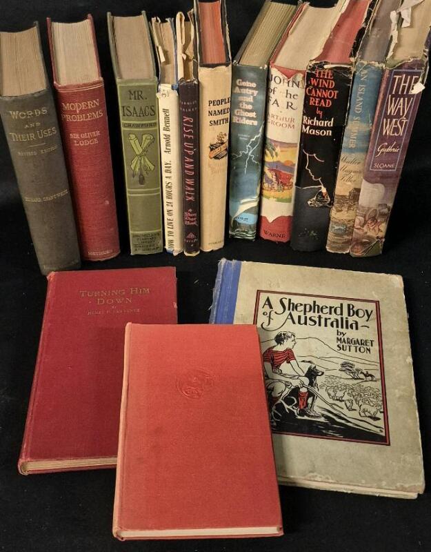 14 Vintage Hardcover Books