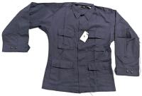 New Size SM/Reg Men's APG Tactical Force 4-Pockry BDU Coat, Navy Twill