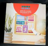 New Mondo Llama Paint by Numbers Kit.