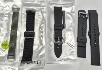 5 New Watch Bands - Nylon & Silicone