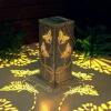 New Solar Lantern Light Garden Hanging Lantern Waterproof Butterfly Solar Outdoor Light for Patio Pathway Landscape Courtyard Decoration