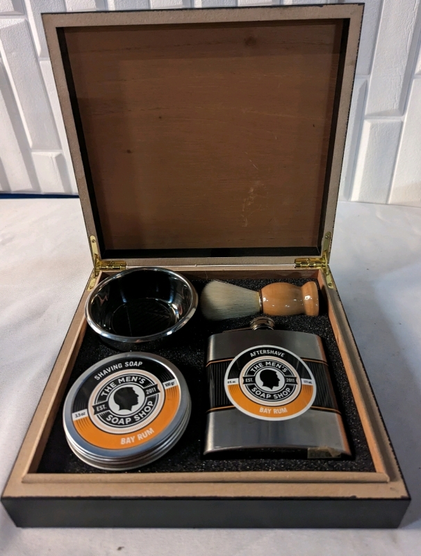 Men's Shaving Gift Box. - The Men's Soap Shop.