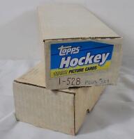 Two (2) 1992 Topps NHL Hockey Trading Card Sets . Both Sets appear complete .