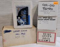 1992 - 2000 Upper Deck NHL Hockey Sets . 1992 UD Ser , 1993 UD High # Set , 1994 UD Ser.1 Set , 2000 UD Retro Set & 2006 UD Rookie Update Set . Cannot Confirm if Sets Complete or Not