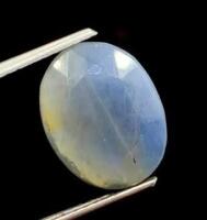 7.17 ct Certified Midnight Sapphire gemstone ($8,604 Appraisal)