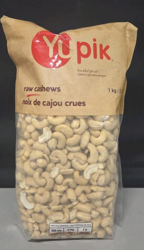 New YuPik Raw Cashews