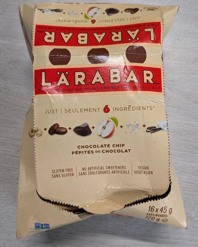 [BB 25MA2025] 16 New Larabar Energy Bars.