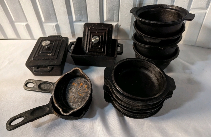 Cast iron cookware.