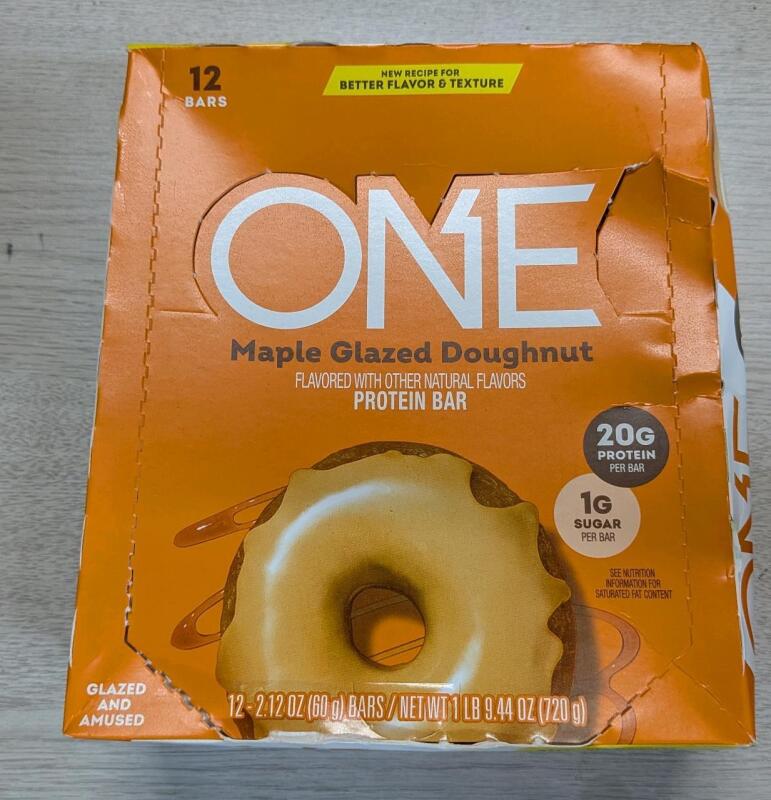 [BB 10/2025] New One Maple Glazed Doughnut Flavor Protein Bar