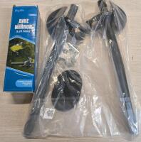 New Bike Accessories Lot. left Hand Bike Mirror and Ergonomic Bike Handles.