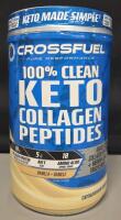 (BB Aug 25) Crossfuel 100% Clean Keto Collagen Peptides Vanilla