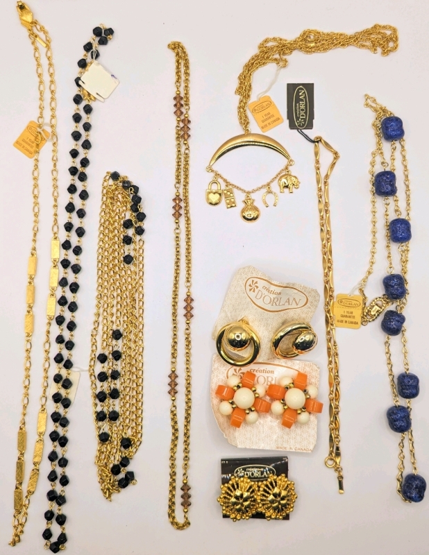 Great Collectable Vintage D'ORLAN Jewelry: Necklaces & Earrings