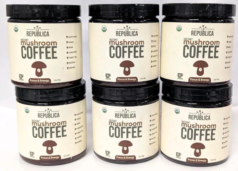 [BB 03/2025] 6 New La Republica INSTANT MUSHROOM COFFEE