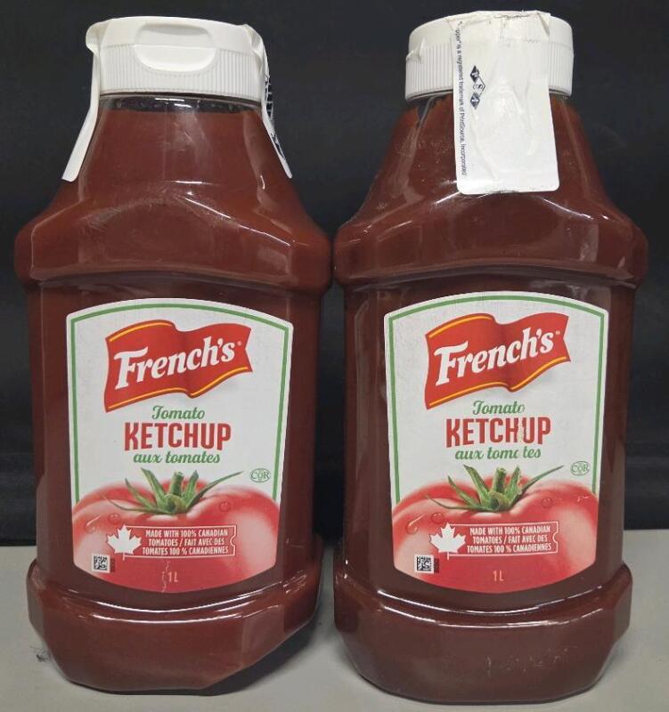 2 New Frenchs Tomato Ketchup