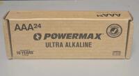 New AAA24 PowerMax Ultra Akaline Battery