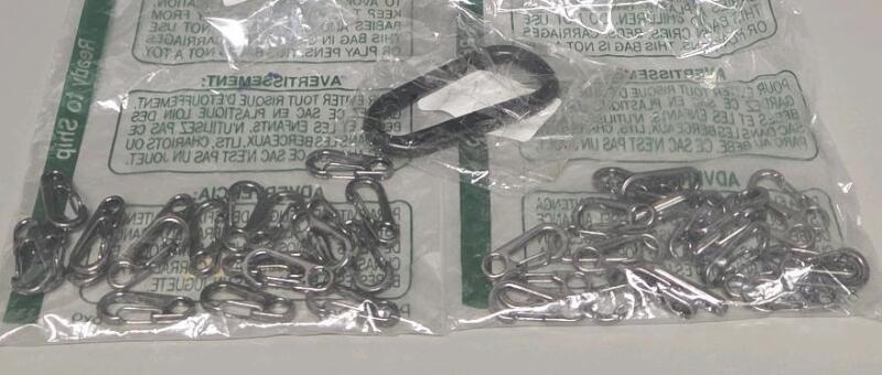 New Bag of KeyChain Locks And 1 Bag Of A Big Keychain