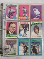 1971 - 2024 Vancouver Canucks NHL Hockey Trading Card Singles , 207 Trading Cards