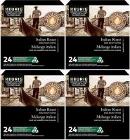 [BB 08/2024] 4 New Barista Prima Italian Dark Roast Coffee K-Cups, 24 Pods Per Box