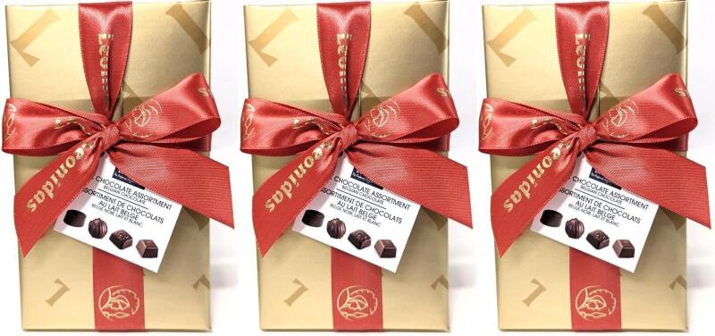 [BB 06/2025] 3 New LEONIDAS Belgian Milk Chocolate Assortment, 500mg ea