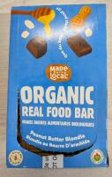 [BB 15 JL 25] 12 New Made with Local Organic Real Food Bar.