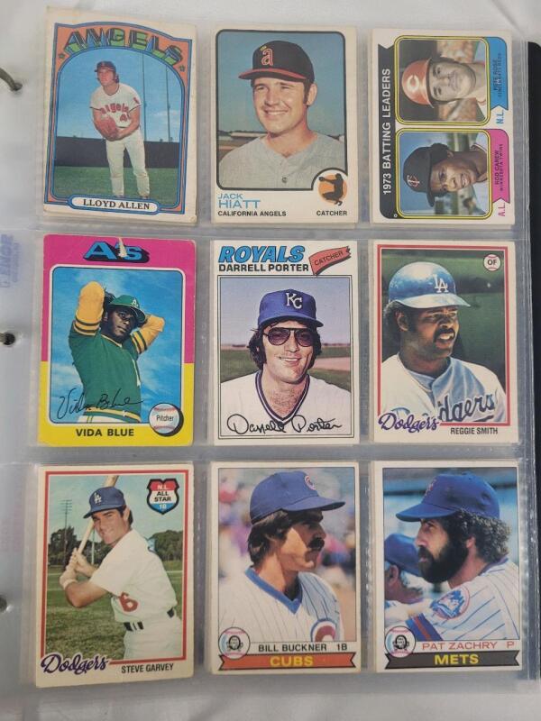 1972 - 1991 O Pee Chee MLB Baseball Trading Card Singles , 108 Trading Cards