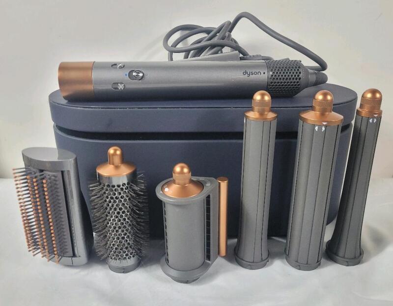 As New Dyson 7pc. Airwrap Multi-Styler and Dryer - Curly+Coily , Model # HS05 .
