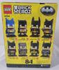 New - LEGO Brick Headz " Batman " 8-in-1 Build Set , #40748 . - 2