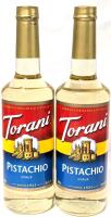 2 New TORANI Pistachio Flavor Syrups For Lattes, Iced Coffees, Hot Cocoas & More [BB 07/2026]