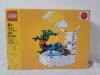 As New - LEGO Jade Rabbit Build Set w/Instructions , # 40643 . Sealed Bags - Open Box . Some damage to box - 4