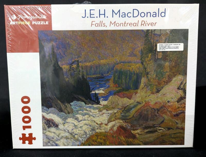 New Art Gallery of Ontario J.E.H. MacDonald Falls, Montreal River 1000-Piece Puzzle
