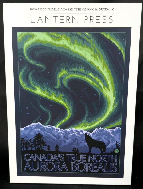New Lantern Press AURORA BOREALIS 1000-Piece Puzzle