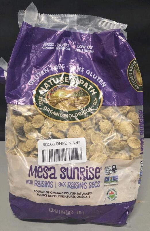 (BB/2025,MR,25) 4 Gluten Free Nature's Path Mesa Sunrise