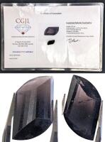 Natural Tourmaline Stone, 17.95 &times; 10.44 &times; 5.88mm, 8.72 cts, Pink/Red, Vivid-Dark, With 10+ Year Old Appraisal, Estimated Retail Value $3488.00