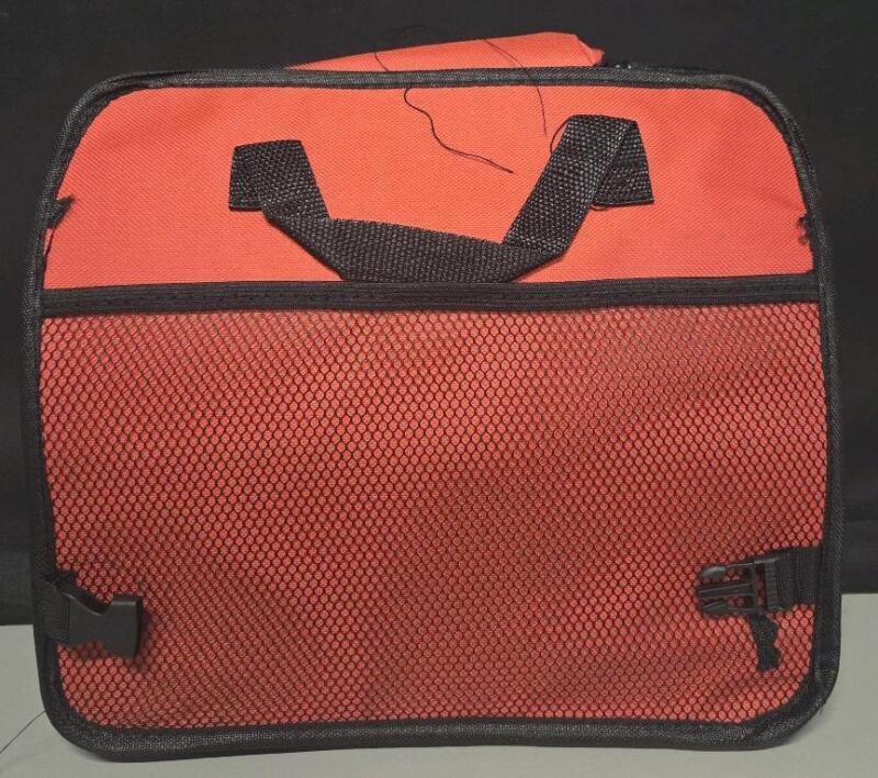 New Universal Collapsible Car Trunk Organizer With Insulated Zippered Middle Section