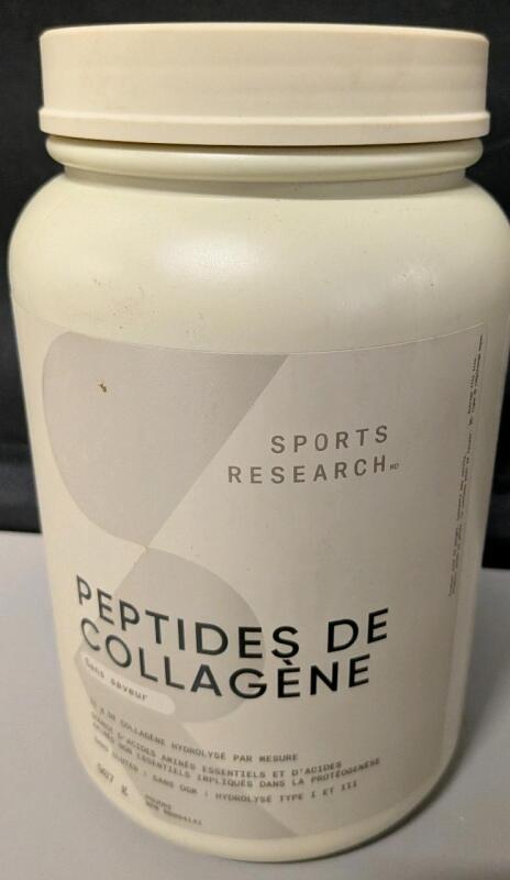 New Sports Research Collagen Peptides.
