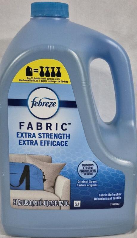 New 2L Febreze Fabric Softner Extra Strength Original Scent