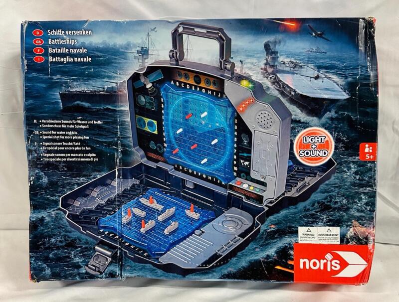 As-New In-Box Noris Battleships Game