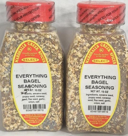 2 New Marshall's Creek Spices Everything Bagel Seasoning - BB 01/2028