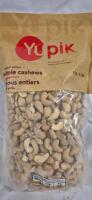 New 2.2 lbs Yupik Roasted Salted Whole Cashews BB Jan 16 2027