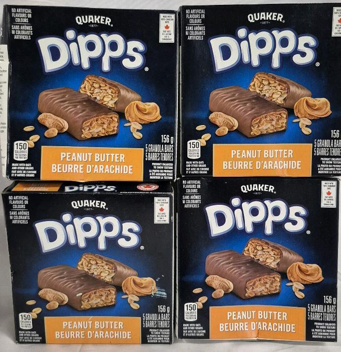 [BB Feb 17 2026] 4 New Quaker Dips Peanut Butter Snack Bars