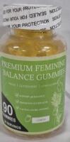 New 90 Premium Feminine Balance Gummies Supplement - Lemon