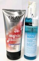 New OLAY Regenerist Regenerating Cream Cleanser & NEUTROGENA Hydro Boost Hydrating Cleansing Gel
