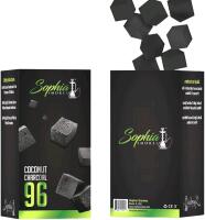 New Sapgia Smokes 96pc Coconut Charcoal, Long Lasting Natural Charcoal, Hookah Charcoal to Enlighten with Charcoal Burner