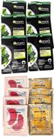 6 New Garnier Moisture Bomb Sheet Masks & 8 Grace & Stella Eye Masks (EXP 01/2028)
