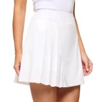 New Size MED Women's LOL&Euml; Asymmetrical Pleated Skort (Skirt With Built-In Shorts)