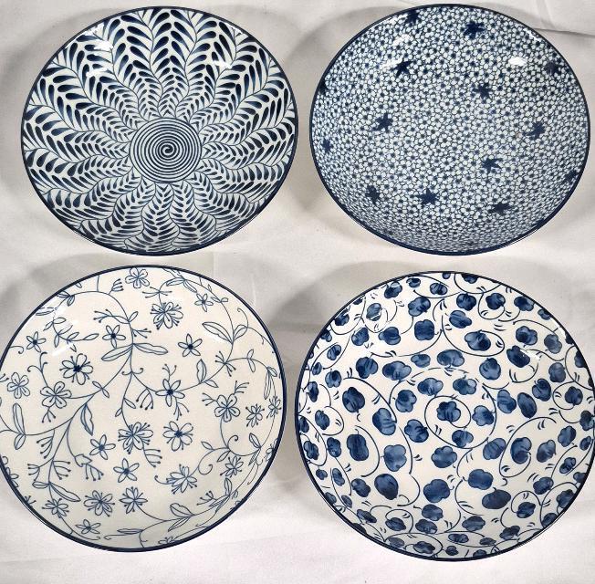 4 As New Beautiful Ceramic Bowls