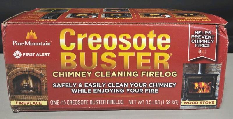 New Creosote Buster Chimney Cleaning Firelog
