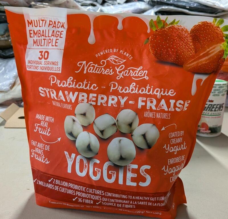 New Natures Gardern Probiotic Yoggies.